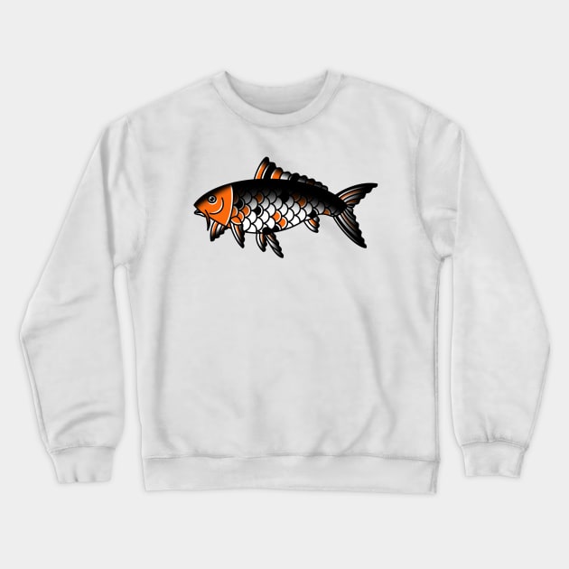 Koi Fish Crewneck Sweatshirt by drawingsbydarcy